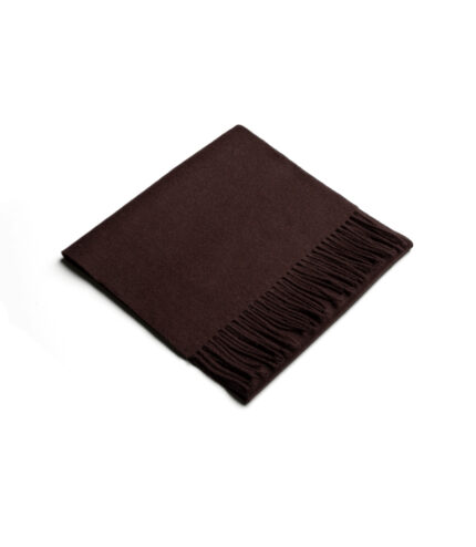 Deep Ocean Blue Cashmere Scarf - Luxurious Feel