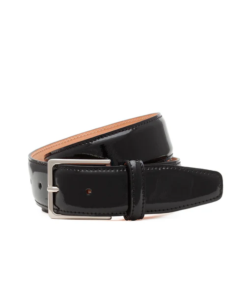 Black Patent Leather Belt