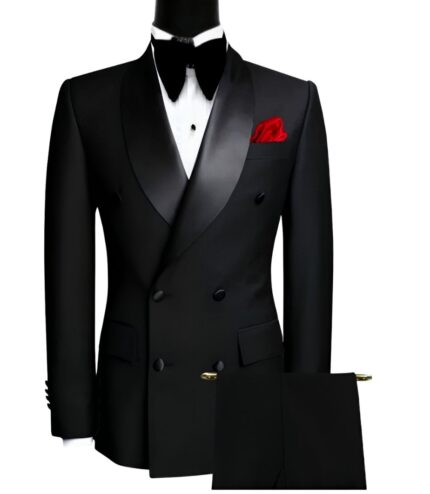 Double Breasted Shawl Lapel Tuxedo