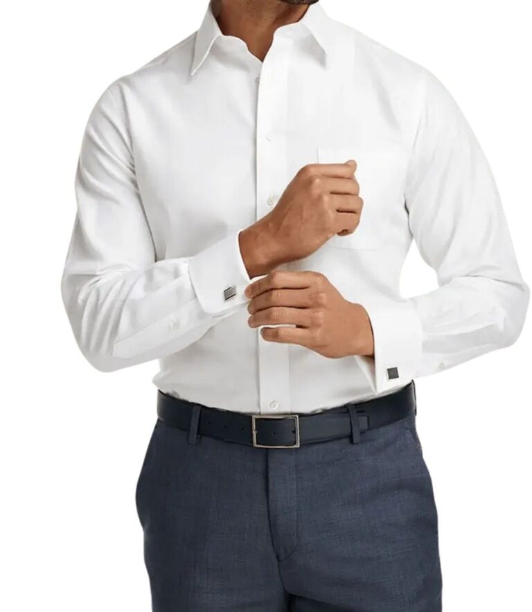 White French Cuff Dress Shirt