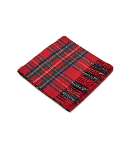 Traditional Scottish Plaid Scarf - Wool Blend