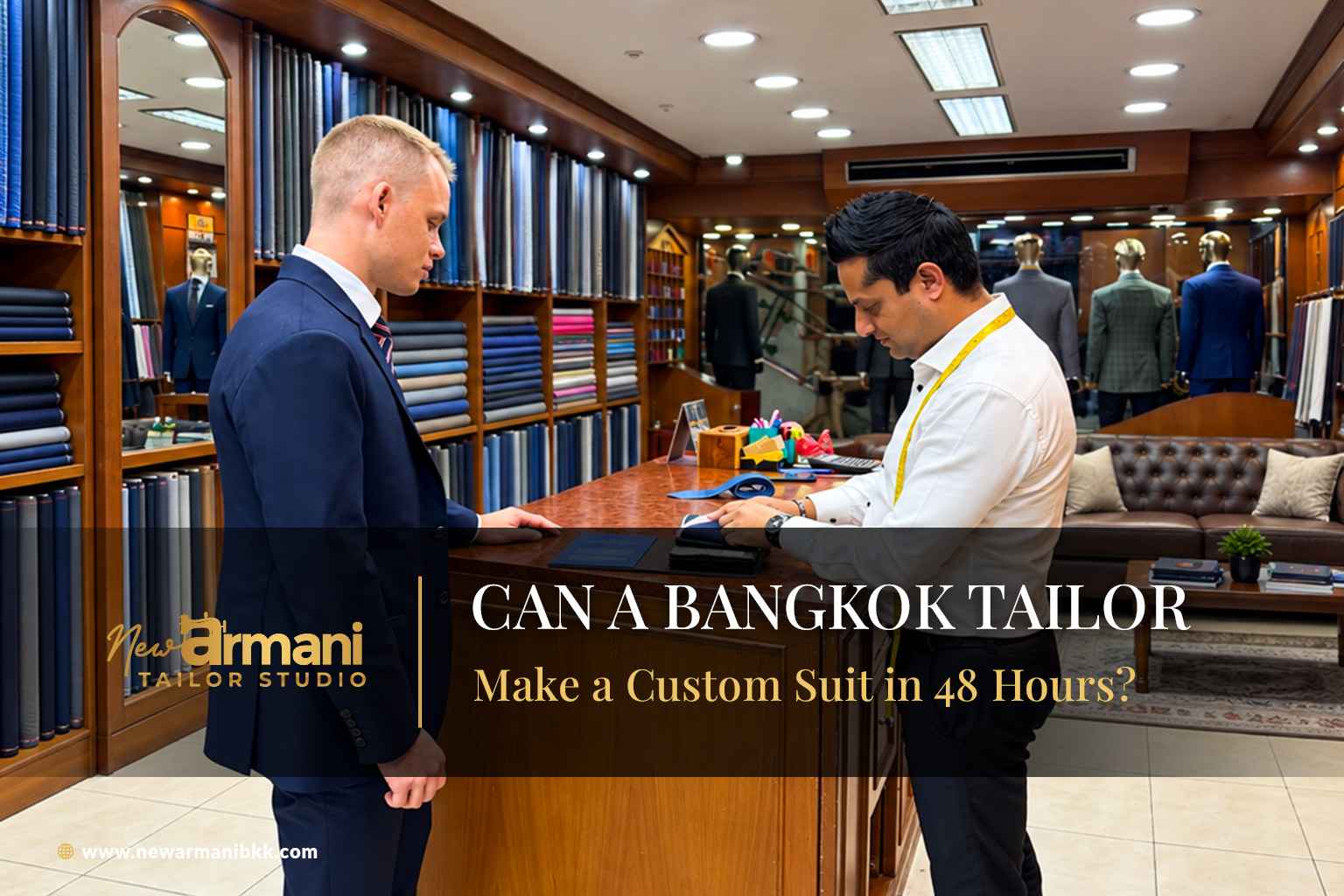 Can a Bangkok Tailor Make a Custom Suit in 48 Hours
