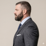 Charcoal Grey Subtle Paisley Suit - Image 3