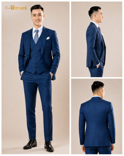 Navy Blue Suit by New Armani Tailor Studio