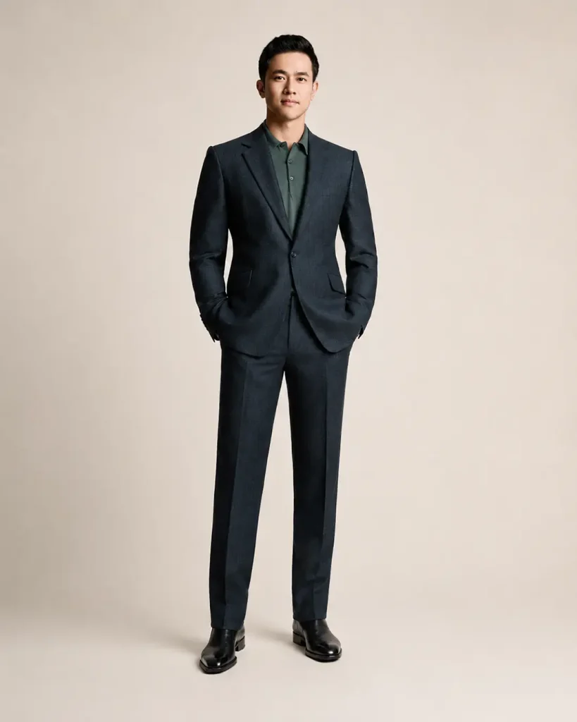 Dark Navy Tailored Suit