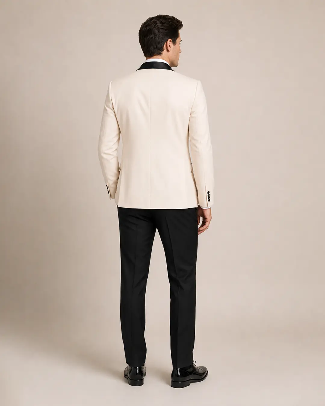 Ivory Shawl-Lapel Dinner Jacket
