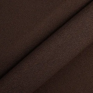 Deep Espresso Brown Wool Blend