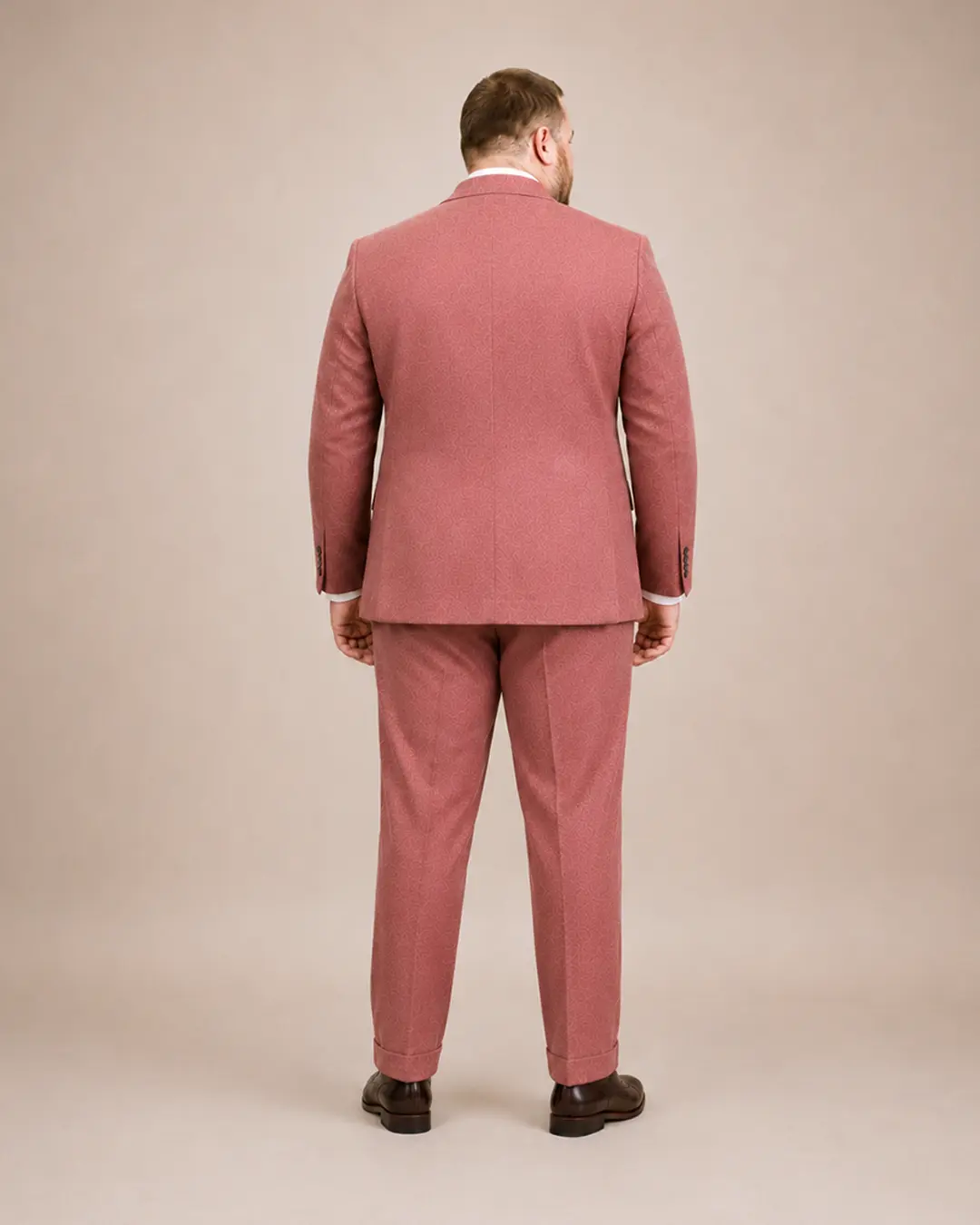 Dusty Rose Double-Breasted Suit