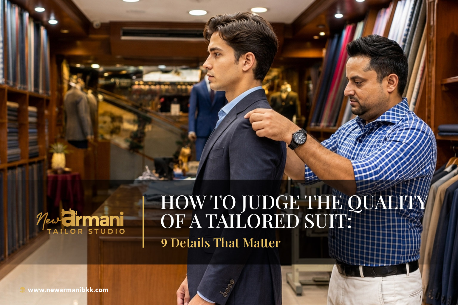 How to Judge the Quality of a Tailored Suit: 9 Details That Matter
